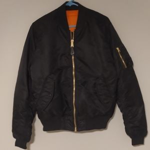 Alpha Industries MA-1 Bomber Black Medium
